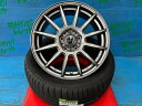 CX-3 ヴェゼル エスティマ オデッセイ 215/55R17 新品サマータイヤアルミ 4本セット 夏タイヤ ダンロップ エナセーブ RV505 215/55/17 94V 2022年製 アルミ ベスト LCZ012 17インチ 7J+48 5H PCD114.3 夏タイヤ 庄 ダンロップ クラウン エスクード