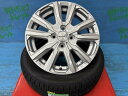 タント N-WGN ミライース eKクロス 165/55R15 新品サマータイヤアルミ 4本セット 夏タイヤ ダンロップ エナセーブ EC204 165/55/15 75V 2023年製 アルミKYOHO デヴォーション D5 15インチ 4.5J+45 4H PCD100 夏タイヤ 庄 DUNLOP エコ 省燃費 フレアワゴン アルト デイズ モコ