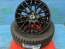 カローラクロス エルグランド UX 215/60R17 新品スタッドレスタイヤアルミ 4本セット価格 【送料無料】 冬タイヤ ダンロップ ウィンターマックス WM02 215/60/17 96Q 2023年製 アルミ TREAD VENES FS01 GBK 17インチ 7.0J+38 5H PCD114.3 冬タイヤ 庄 DUNLOP WINTERMAXX