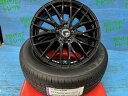 CX-7 CR-V 235/60R18 新品サマータイヤアルミ 4本セット 夏タイヤ ネクセン N-FERA RU1 235/60/18 103W 2025年製 アルミ TREAD VENES FS01 GBK 18インチ 7.5J+48 5H PCD114.3 夏タイヤ 庄