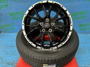 レガシィアウトバック CR-V CX-8 エスクード 225/65R17 新品サマータイヤアルミ 4本セット 夏タイヤ ダンロップ グラントレック PT5 225/65/17 102V 2023年製 アルミ TREAD VENES SUV M7 17インチ 7J+48 5H PCD114.3 夏タイヤ 庄