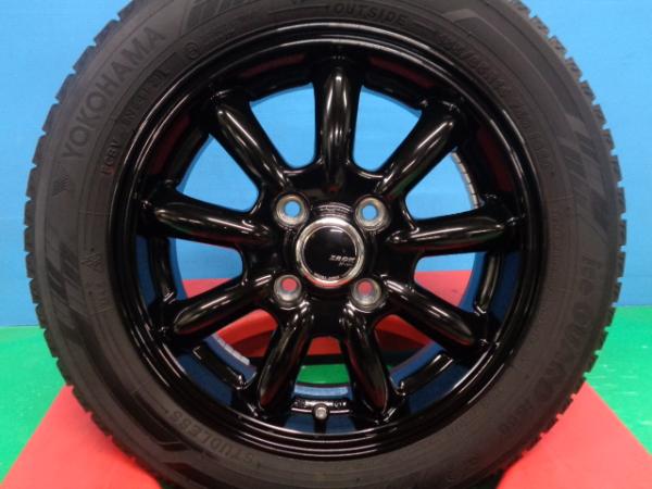 BS製14インチアルミ スタッドレスタイヤ ホイールセット Amazon | 14インチ 4本セット スタッドレスタイヤ＆スズキ純正