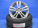 【最大2,000円OFFクーポン配布中 5/6 10時迄】新品タイヤ 中古ホイール 4本 225/60R17 ROADSTONE EUROVIS HP02 225/60R17 99V + weds JOKER ジョーカー 17インチ 7J+38 114.3 5H