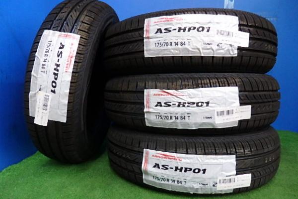 【15日限定!抽選で最大100％Pバック!】新品 アロースピード AS-HP01 175/70R14 2022年製造 別府