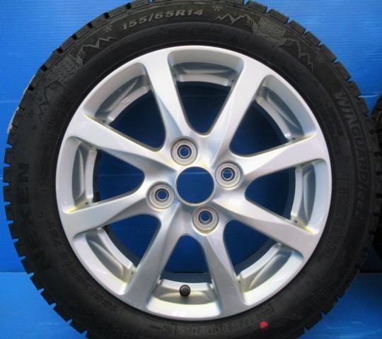 楽天市場】155/65r14 タント スタッドレス ホイールセット 楽天市場】155/65r14 タント スタッドレス ホイールセット