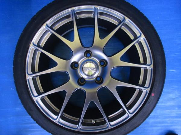 BMW 3シリーズ TWS エクストリート 107M モノブロック FORGED 18インチ 8.0J +35 5H120 海外 夏タイヤ アロースピード コンフォート 225/40R18 夏用 別