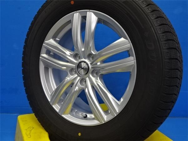 【20日限定 抽選で最大100％Pバック 】☆RE RM系CR-V☆ スタッドレスホイール【中古】ジョーカー 17X7.0 53 5H114.3【中古】2022年製 ダンロップ WM03 225/65R17 送料無料 BS9レガシィアウトバック