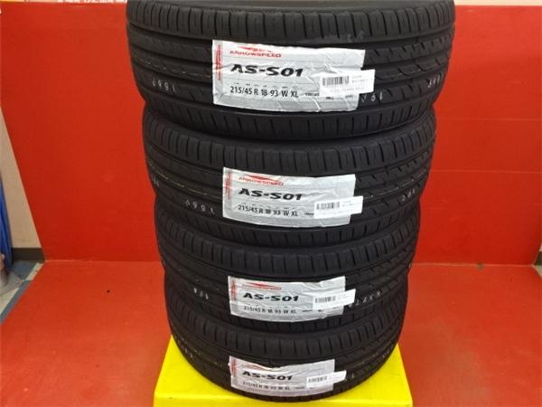 いい値 215/45R18 夏タイヤ 4本価格 新品 2025年製 アロースピード AS-S01 SAI AZK10 MAZDA3 BP5P BP8P BP8R BPEP BPFJ3P BPFJ3R BPFP ギャランフォルティス CY3A CY4A CX3A CX4A CX6A 215/45-18 215-45-18 夏用 輸入