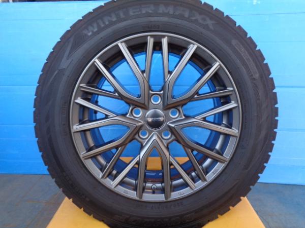 15!Ǻ100PХå!̵ 225/60R17 DUNLOP WM02 KENMEL GF118SS 17 7.5J +43 5H114  åɥ쥹 ۥ ե ե 2022ǯ