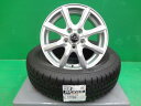 アリオン プレミオ 14インチ 中古ホイール 新品サマータイヤセット 185/70R14 2023年製 ブリヂストン NEWNO インヴェルノ シルバー 5.5J 5H100 下妻
