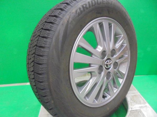 ノア ヴォクシー エスクァイア ステップ トヨタ純正中古アルミ 15インチ 6J +50 ブリヂストン VRX2 195/65R15 2022年 1台分SET 組込バランス済