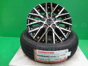 N-BOX タント キャンバス デイズ ラパン 新品 シュタイナー CVX ブラポリ 14インチ 4.5J +45 ロードストーン 155/65R14 4本 組セット 下妻