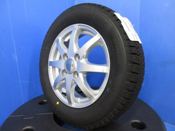 日産 ピノ モコ 4本 13インチ 4H 4穴 PCD 100 23年製 新品 国産 ブリヂストン ブリザックVRX2 155/65R13 スノータイヤ スタッドレスタイヤ 冬用タイヤ 冬タイヤ 冬用セット 冬タイヤセット スノー スタッドレス 冬用 冬 タイヤ ホイール 2023年製