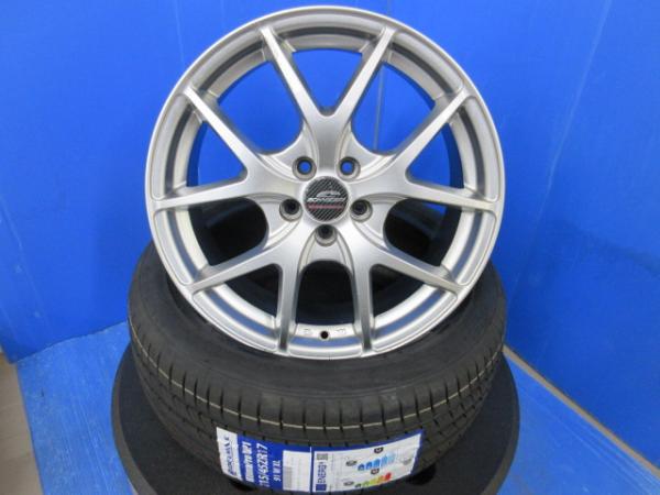 トヨタ カローラツーリング カローラスポーツ 4本 17インチ 5H 5穴 5-100 PCD 100 新品 215/45R17 ラジアルタイヤ 夏用タイヤ 夏タイヤ タイヤホイールセット 夏タイヤセット 夏用セット ラジアル 夏用 夏 タイヤ ホイール ノーマル サマータイヤ