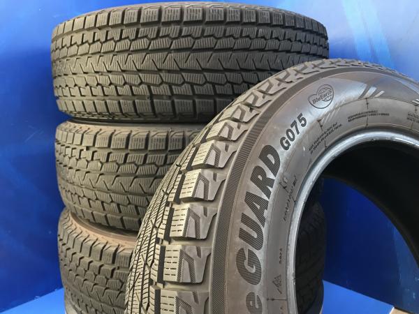 【20日限定!抽選で最大100％Pバック!】4本 タイヤのみ 単品 国産 冬用 225/65R17 102Q ヨコハマ アイスガードG075 スタッドレスタイヤ バリ山 バリ溝 冬タイヤ 冬用タイヤ スタッドレス トヨタ RAV4 ハリアー 新型 アルファード マツダ CX-5 CX-8 SUV