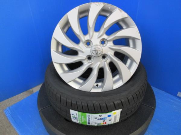 ルーミー タンク 4本 トヨタ純正 15インチ 4H 4穴 PCD 100 2022年製 新品 175/55R15 ラジアルタイヤ 夏用タイヤ 夏タイヤ 夏タイヤセット 夏用セット ラジアル ノーマル 夏用 夏 タイヤ ホイール サマータイヤ 純正アルミ DBA-M900A 5BA-M900A DBA-M910A 5BA-M910A