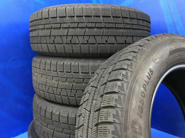 4本 タイヤ単品 スタッドレス 215/60R16 国産ヨコハマ アイスガード iG50+ 冬用タイヤ 冬 冬タイヤ 冬用 スタッドレスタイヤ バリ山 バリ溝 アリスト マークX オデッセイ エスティマ MPV ヴェゼル ティアナ プレサージュ