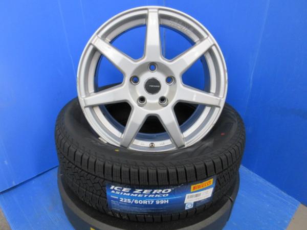 F25 X3 4本 BMW純正ボルト対応 17インチ 5H 5穴 PCD 120 2023年製 新品 ピレリ 225/60R17 スノータイヤ スタッドレスタイヤ 冬用タイヤ 冬タイヤ 冬タイヤセット スノー スタッドレス 冬用 冬 タイヤ ホイール 245/50R18 からのインチダウン LDA-WY20 DBA-WX20 Xドライブ20i