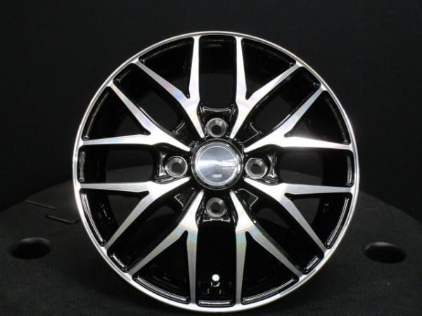 【送料無料】TREAD VENES FS01 ヴェネス 4J-13 +45 100 ブラックポリッシュ ワゴンR タント N-BOX スペーシア ミライース 店頭取付OK