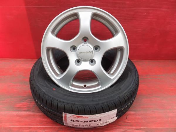 【15日限定!抽選で最大100％Pバック!】185/65R15 海外製 アロースピード ホンダ ステップワゴン純正 モデューロ 15インチ 6J +50 PCD114.3 5穴 フリード流用などに GB5 GB6