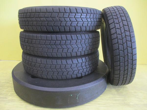 パッソ ブーン kei 中古スタッドレスタイヤ 155/80R13 グッドイヤー アイスナビ7 2021年製 残溝約5.5mm インチダウンハスラーにも