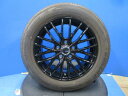 新品 アルミ VENES 16インチ 6.5J +53 5H114.3 中古夏タイヤ 205/60R16 ダンロップ RV505 2022年製 4本セット価格 境 ヴォクシー アコード マツダ3