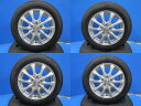 中古 アルミ 15インチ 6J +43 5H100 JOKER 新品夏タイヤ アロースピード 2025年製 185/65R15 4本セット価格 シエンタ プリウス 普通車 境