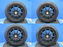 中古アルミ 14インチ 5.5J +45 4H100 新品夏タイヤ アロースピード 175/70R14 2025年製 4本セット価格 境 シャトル クロスビー インサイト