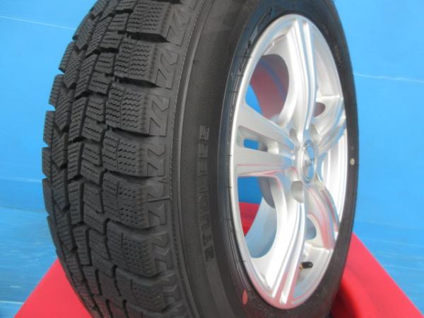 【20日限定!抽選で最大100％Pバック!】ダンロップ 175/70R14 ウィンターマックス WM02 2022年製 中古 14インチ 中古 アルミ ホイール 4本 高槻