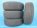 ダンロップ 195/65R16 ウィンター マックス WM01 2015年製 中古 4本 高槻