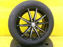215/60R17 C-HR エスティマ カローラクロス エルグランド MPV RVR 中古 トレジャーワン ブロンクス 17インチ 7.0J +48 5H114.3 新品 ダンロップ エナセーブ RV505 個人宅OK NGX10 NGX50 ZYX10 ZYX11 ACR50W ACR55W AHR20W GSR50W GSR55W E52 ZVG10 ZVG13