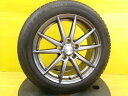 使用約3カ月 バリ溝 スタッドレス 195/60R17 60系プリウス 新型プリウス 中古 トレジャーワン ヒューマンライン HS08 17インチ 7.0J +38 5H114.3 中古 ブリヂストン ブリザック VRX2 個人宅OK MXWH60 MXWH65 ZVW60 ZVW65 BRIDGESTONE 冬 スノー 雪 PRIUS トヨタ TOYOTA