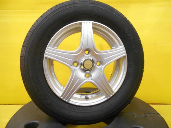 145/80R13 モコ キャロル フレア MRワゴン アルト スペーシア ワゴンR トッポBJ ムーヴコンテ ムーヴラテ 中古 WEDS ジョーカー 13インチ 4.0J +42 4H100 新品 トーヨー SD-k7 個人宅OK MK32S MK42S MH23S HA25S HA25V HA35S TOYO 軽自動車