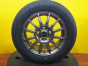 【新品 4本】 185/65R15 ダンロップ エナセーブ EC204 【2023年~】 BEST Exchanger-012 15インチ 6.0J ET52 5H114.3 フリード フリード+