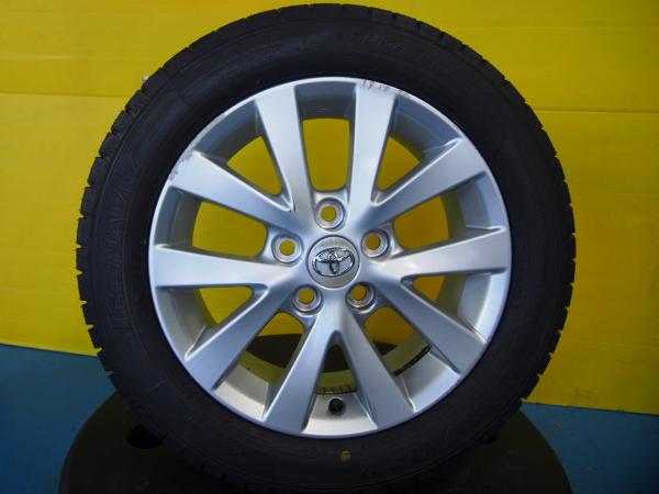 【トヨタ車専用 スタッドレス】 205/55R16 グッドイヤー アイスナビ7 【2023年製 新品】+ アイシス 純正 アルミセット ノア ヴォクシー エスクァイア オーリス ウィンダム ブレイド ZRR80G ZRR85G ZWR80G ANM10G ANM10W ANM15G ANM15W ZGM10G, ZGM10W ZGM11G ZGM11W