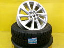 スタッドレス 215/55R17 カムリ アベンシスワゴン エスティマ クラウンロイヤル クラウンマジェスタ クラウンアスリート 中古 トヨタ カムリ純正 17インチ 7.5J +45 5H114.3 新品 グッドイヤー アイスナビ7 個人宅OK ACV40 ACV45 AVV50 AXVH70 AXVH75 180クラウン スノー 冬
