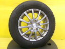溝多め スタッドレス 195/65R15 アイシス エスクァイア ノア ヴォクシー ステップワゴン アクセラ アテンザ プレマシー 中古 オートバックス LEBEN 15インチ 6.0J +52 5H114.3 中古 ブリヂストン ブリザック VRX3 個人宅OK ZR60G ZRR70W ZRR75W ZRR80G ZRR80W RF RK 冬