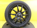165/55R15 デイズ ルークス N-BOX N-ONE N-WGN フレアアルト ワゴンR スペーシア ウェイク キャスト タント トコット ムーヴ 中古 DCENTI STW10 15インチ 4.5J +45 4H100 新品 ダンロップ ルマンV+ 個人宅OK JF JG JH MH55 MH85 LA800 LA700S LA710S L350S L360S LA600S