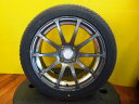 【コンパクトカーに】 185/55R16 お買い得輸入タイヤ + ヨコハマ製 国産ホイール 16インチ 7.0J ET35 4H100 軽量 カスタム