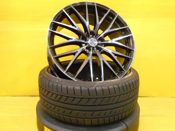 インチアップ 245/35R20 レクサス ES C-HR エスティマ セルシオ スカイライン フーガ MPV アテンザ レガシィB4 RVR 新品 VENES FS01 20インチ 8.5J +45 5H114.3 中古 グッドイヤー イーグルLS EXE 個人宅OK NGX10 NGX50 ZYX10 ZYX11 ACR50W ACR55W AHR20W GSR50W V36 V37