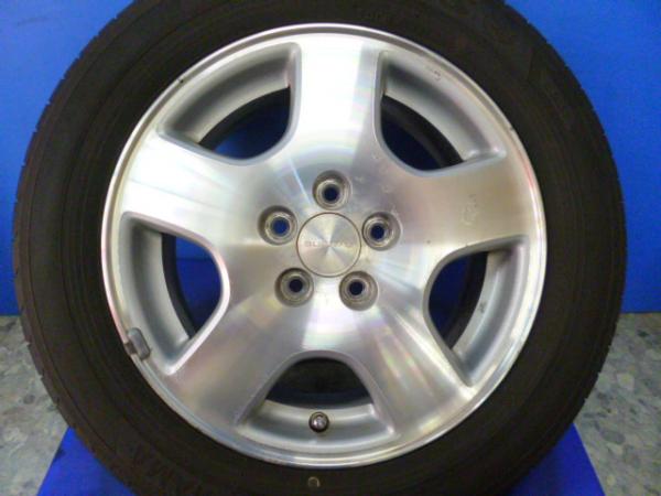 中古【スバル】レガシー純正15インチ ヨコハマ エコスES31 195/60R15 タイヤホイール4本セット 静岡裾野