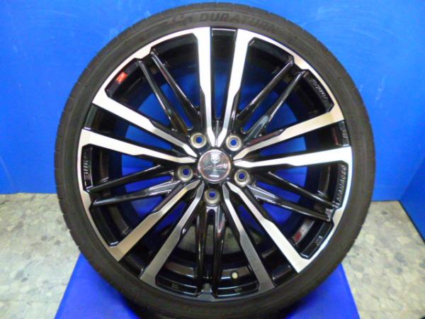 【15日限定!抽選で最大100％Pバック!】【中古】共豊 スマック18インチ MOZZO SPORT215/40R18 タイヤホイール4本セット 静岡裾野