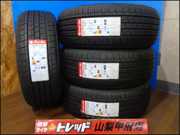 大特価 送料無料 アルファード ヴェルファイア 18インチ タイヤ 4本 新品 ワンリ AS028 215/55R18 UX CH-R エスティマ エクストレイル エルグランド デュアリス プレサージュ CR-V エリシオン オデッセイ クロスロード CX-30 MPV MX-30 RVR GLA コンパス レネゲード DS3 甲府