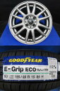 185/60R15 グッドイヤー E-Grip EG01トピー インベルノ アルミホイール 5.5J-15 +42 4H100 4本セット 中古＆新品 夏用 高萩 アクア NHP10 NHP10H カローラアクシオ NKE165 NRE160 NRE161 NZE161 NZE164 カローラフィールダー NKE165G NRE161G NZE161G