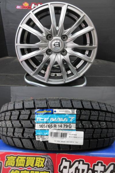 165/65R14 グッドイヤー ICE NAVI7 テクノ