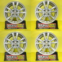 bB アクア ヤリス ベリーサ 中古 アルミホイール THM SR5 15インチ 6J +45 4H PCD100 4本セット 車検用 補修用 スタッドレス用 等に 棚 MXPA10 MXPA15 MXPH10 MXPK11 MXPK15 MXPK16 MXPH14 MXPH15 QNC20