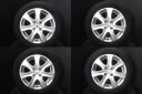 バレーノ イグニス 4本セット 送料無料 中古 国産 サマータイヤ グッドイヤー E-Grip ECO EG02 175/65R15 中古 SUZUKI スイフト 純正 15インチ アルミホイール