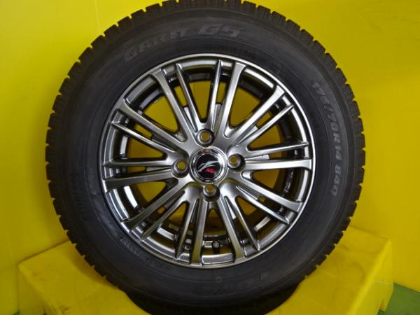 【中古】トーヨー ガリットG5 175/70R14 84Q 2017年製 【中古】ウェッズ ファング TS10 14インチ 4本セット ポルテ シエンタ など