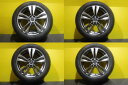 30系 アルファード ヴェルファイア 4本セット 送料無料 新品 スタッドレス ピレリ ICEZERO ASINMMETRICO 235/50R18 中古 18インチ ガンメタ アルミホイール