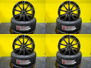 カローラクロス 4本セット 送料無料 新品 サマータイヤ 225/45R19 新品 WARWIC CAROZZA 19インチ 8.0J +35 5H 5穴 PCD 114.3 アルミホイール